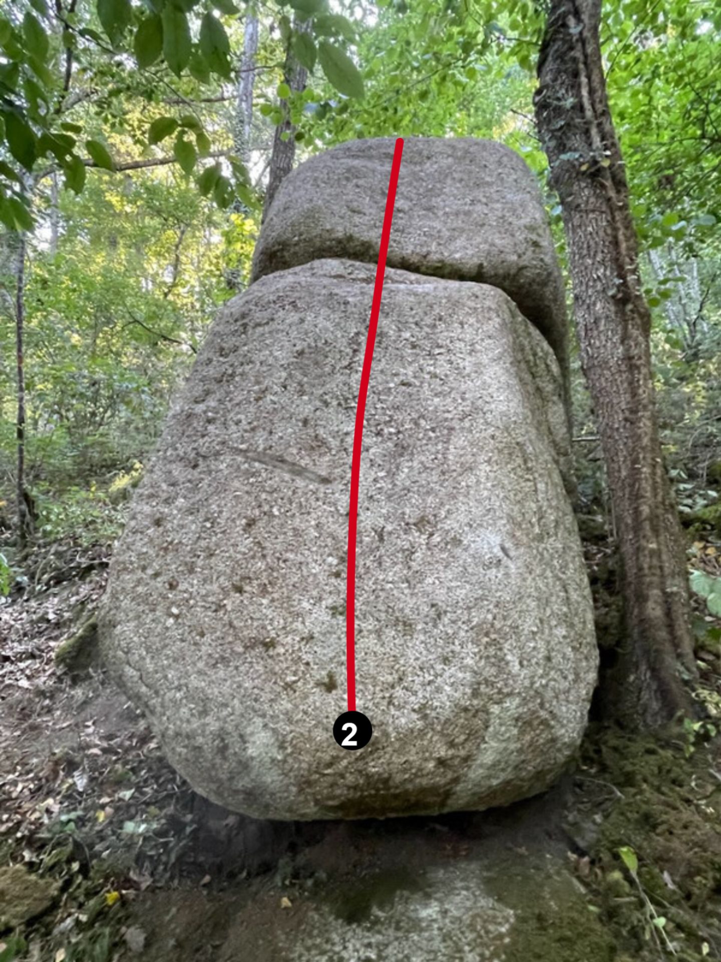 Photo de la voie