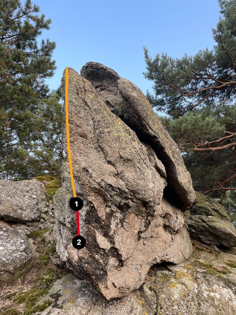 Photo de la voie